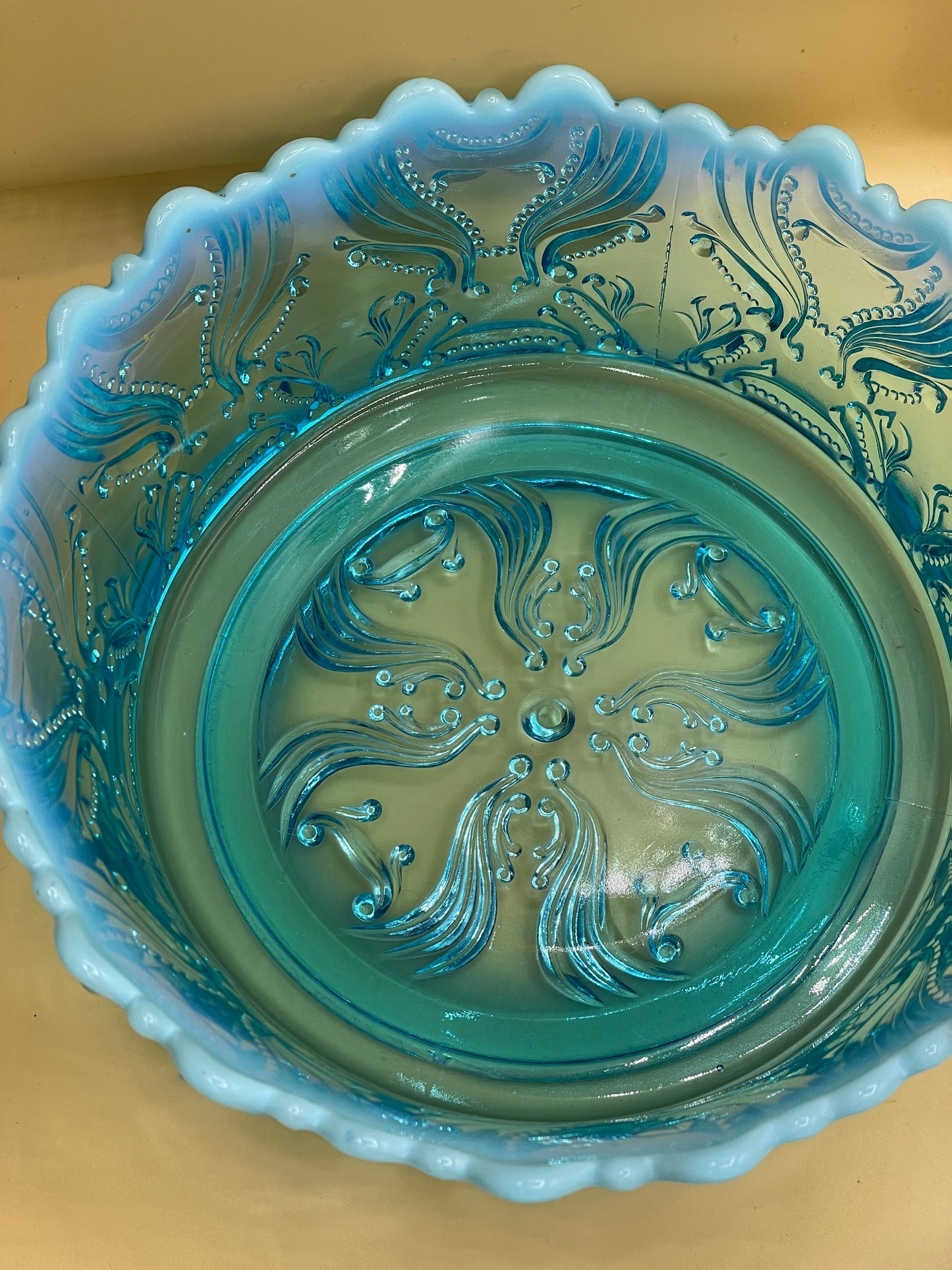 Jefferson blue salad bowl set