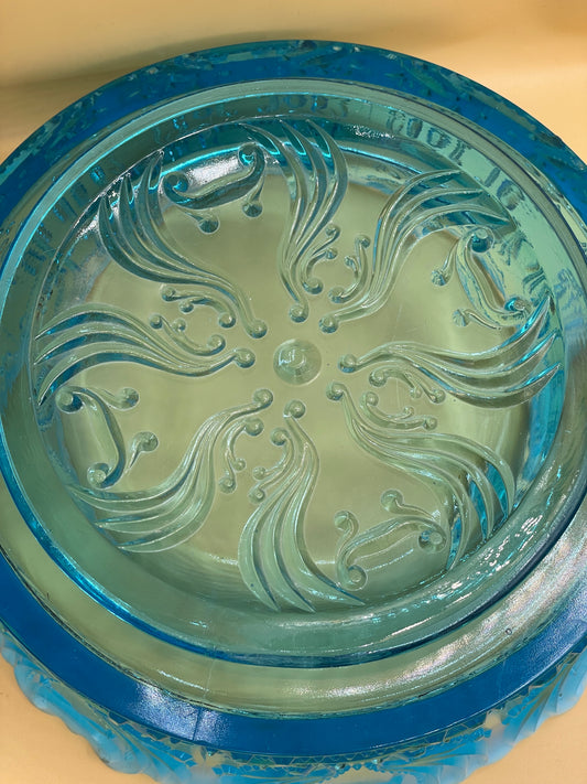 Jefferson blue salad bowl set