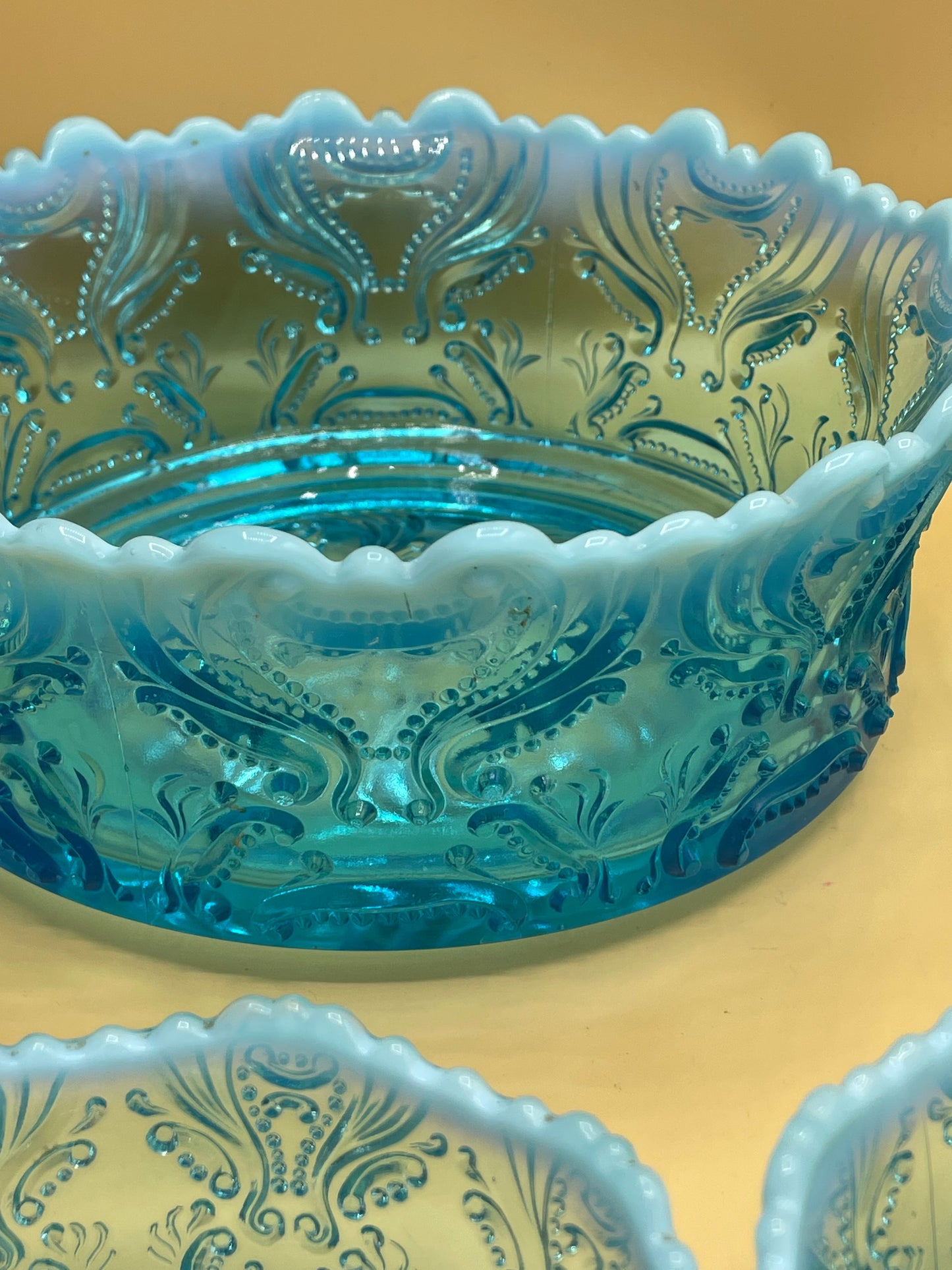 Jefferson blue salad bowl set